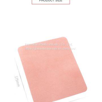 Hot-selling Microfiber Cleaning Cloth Made by Suede Fabric for Eyeglasses photo-4