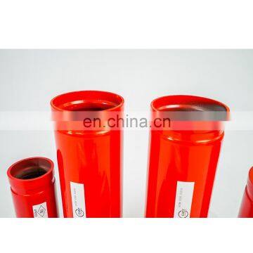 1" Galvanized Red Epoxy Welded Steel Pipe Thread End ASTM A795 SCH 40 photo-6