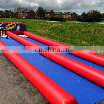 Giant Inflatable Human Bowling Pins Balloon Lanes Cheap Outdoor Inflatable Sport Bubble Bowling Ball Alley Set Game photo-4