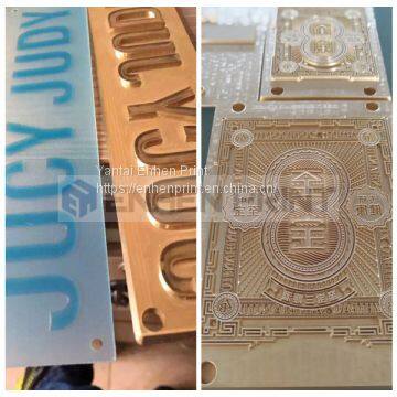 High Speed CNC Engraving Brass Plates photo-3