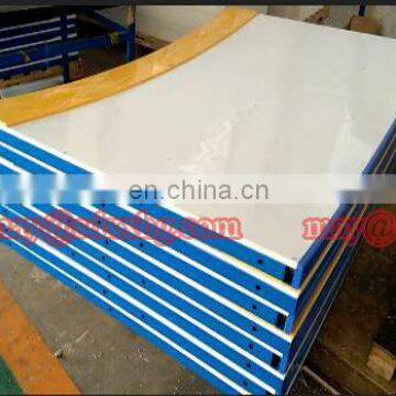 High Density Polyethylene Shooting Board / Mobile Ice Skating Plate / Ice Rink Hockey Dasher Board