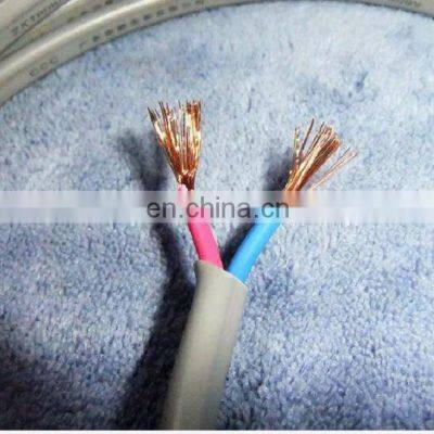 PVC insulated PVC sheathed electric wire 2*2.5mm2