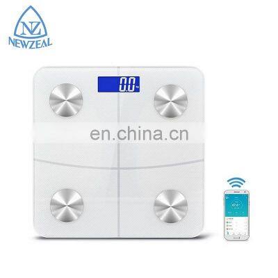 Hot Sale Water Bone Muscle Calories Measure LCD Digital Body Weight Fat Scale