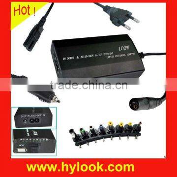 100W Home Car Universal Laptop Adapter