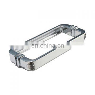 Shower Cabin Accessories Double Holes Chromed Zinc Alloy  Door Handles