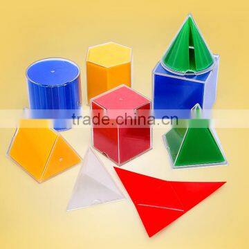 8pcs Plastic Geometry Model Set photo-2