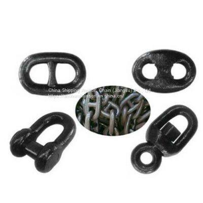 73mm Stud Link Marine Anchor Chains With BV Certificate