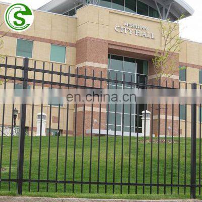 Cheap galvanized steel square tube yard guard fence for USA ranch