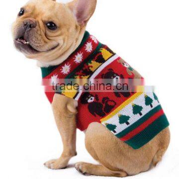 Hotsale Cotton Knitting Pattern Pet Dogs Sweater for Winter
