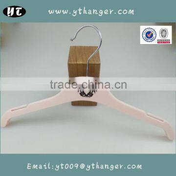 HA7008 Cute Flocked Plastic Hanger Velvet Baby Dress Coat Hanger Supplier's Choice photo-2