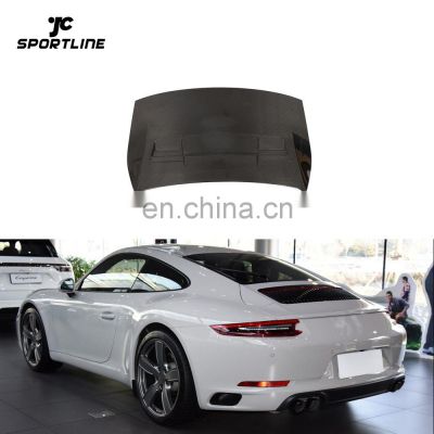 Dry Carbon Fiber 991 Car Rear Trunk for Porsche 991 991 Carrera 4S Coupe 2-Door 2013-2019