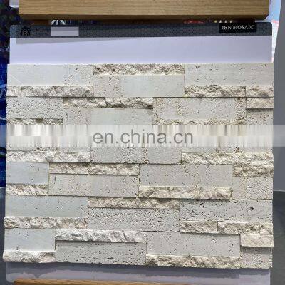 Natural Mosaic Stone 3D Style Brick Tiles Floor Wall Decoration Cultured Stone Mosaic Natural Stone Mosaic