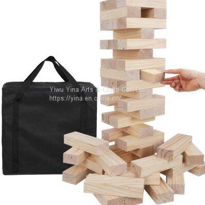 Wooden Janga Tumbling Timber Tower Blocks Giant Janga Gifts Custom Janga Classic Game photo-3