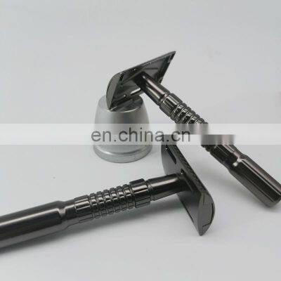 The Newest Alloy Razor With Best Servicer Wholesale Barber Hot Sale Popular Safety Shaving Razor photo-5