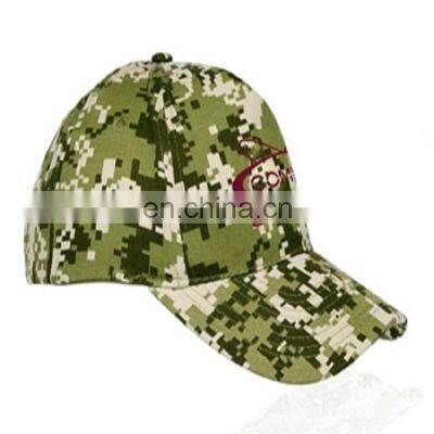 Camouflage Cotton Twill Custom Camo Baseball Cap Closed Back photo-2