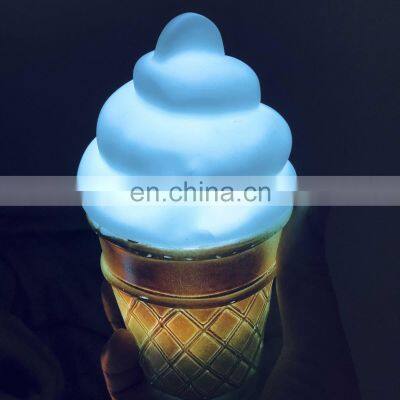 Ice Cream Night Light Desk Table Lamp, Kids Children Bedroom Lamp, Battery LED Table Lamp photo-4
