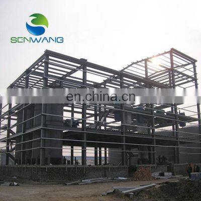 high rise prefabricated steel structure building for warehouse