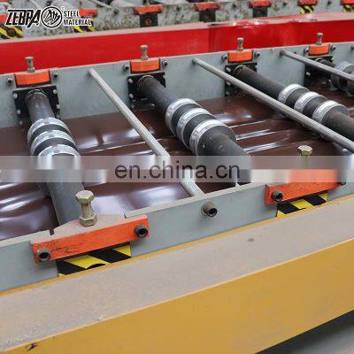 High Quality Ppgi Ppgl Prepainted Steel Sheet Corrugated Steel Roofing Sheet Metal Roof Tiles for Sale photo-5