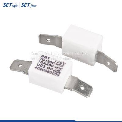 Tgxxxc Series 15A 450VDC DC Alloy Atco Thermal Fuse Link Cutoff Motor Protector Manufacturers photo-2
