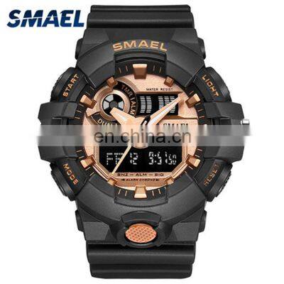 SMAEL 1642 New Arrival Multi Function Sports Watch With Rubber Band Digital Wrist Watch