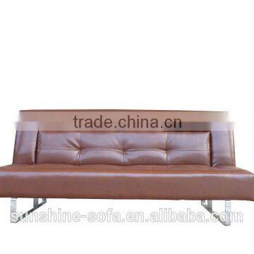 New Design Fashion Leather Folding Sofa Bed