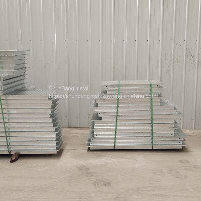 325 metal grating: factory pressure welded steel grating, car wash room floor drain pool, sewage pool grate, galvanized steel grating