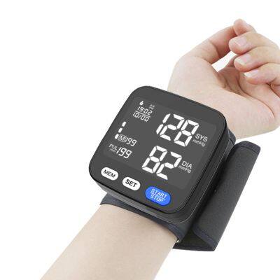 Digital bp Machine Wrist Type Digital Sphygmomanometer Blood Pressure Monitor Tensiomtros