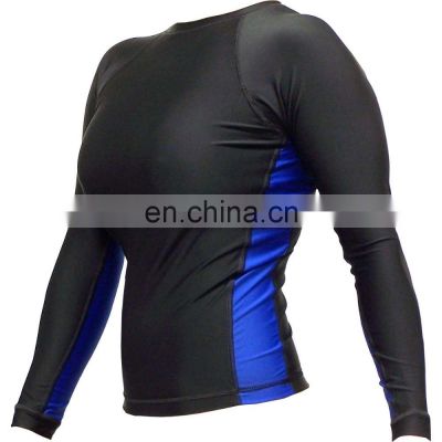 100% polyester compression shirts/ rash guard