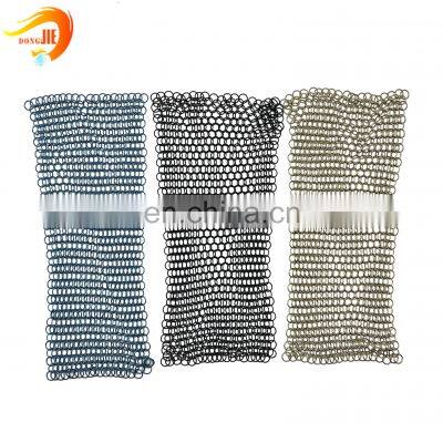 Hotel Partition Decoration Stainless Steel Metal Ring Mesh photo-3
