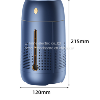 2022 new humidifier large capacity air purifier, hydrating silent USB charging water