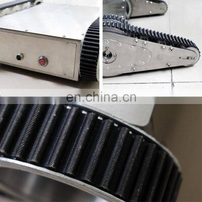 Small Size UGV Swing Arm Robot Chassis for Anrrow Space Inspection photo-5