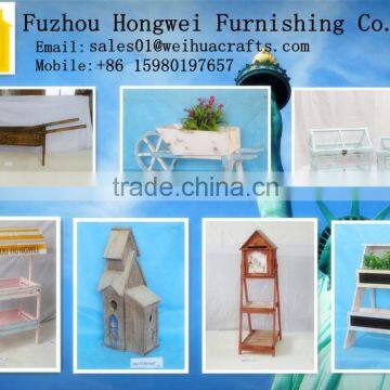 Cheap Vintage Shabby Chic Hanging Wooden Photo Frame Wholesale for Home Decor. HW15A00558 photo-2