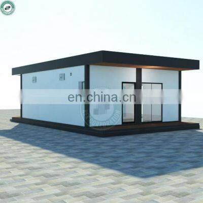 45sqm Temporary Mobile Container Office House Meeting Room Modular Business Office Building in Manila photo-4