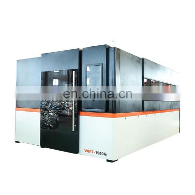 High Configuration Fiber Laser Cutting Machine WMT-1530G for Sheet Metal Cutting