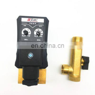 JORC 1/2 AC230V Multifunction Automatic Electronic Timer with Auto Drain valve  for compressor