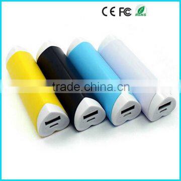 Heart rohs power bank 2600mAh for mobile battery charger