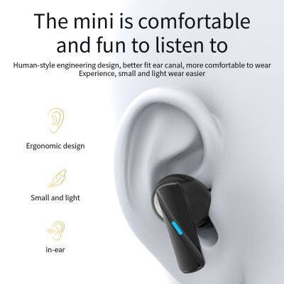 ANC ENC Wireless Earphone BT5.3 In-Ear Stereo Earbuds Sports Gaming Bluetooth Earbuds Headphones photo-3