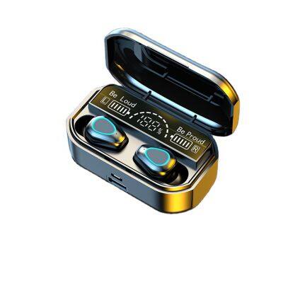 Newest promotion TWS in-ear waterproof wireless earbuds headphones with noise cancelling