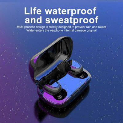 L21 Headset Wireless Bluetoth Headphones TWS Waterproof Earbuds Hands Free Mini Earphone TRUE 5.0 Earplug photo-4