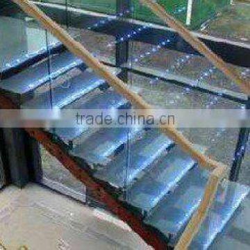 Laminated Glass Wiht Lights /waterproof Transparent Led Display Glass for Exhibitions photo-2