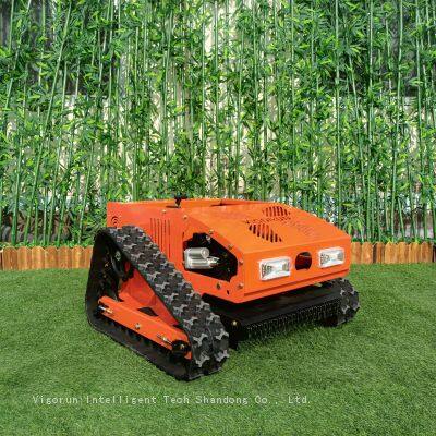 radio controlled lawn mower for sale, China remote controlled lawn mower price, rechargeable brush cutter for sale