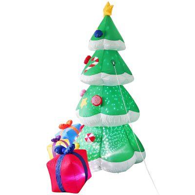 Christmas Inflatable With Xmas Yard Inflatable Perfect for Xmas Decor photo-2