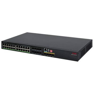 H3C S5130S-28PS-EI Supports ‌24 GE Ethernet Ports + 8×SFP Combo Ports + 4×10G SFP Fiber Uplink Ports‌, Layer 2/3 Managed Switch photo-2