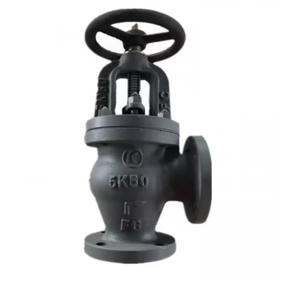 JIS Standard Globe Valve for Steam Systems with 10K Pressure and Ductile Iron Hand Wheel