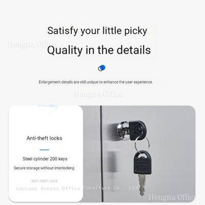 Metal Pigeonhole Storage Unit , 60-Compartment Open-Front Staff Water Bottle Station With Lockable Base, Stainless Steel for Manufacturing Plants photo-4