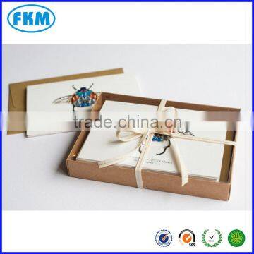 card envelope in box