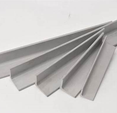 Barra de ângulo de aço inoxidável 316L com jateamento a areia, tamanho 2