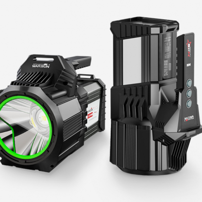 High Lumen Rechargeable Torch for Outdoor Activities & Emergencies