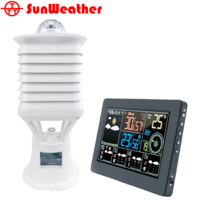 10-in-1 Integrated Weather Station | Portable Multi-Sensor Environmental Monitoring System