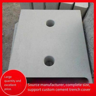 Плоские стальные волокнистые силовые кабельные траншеи, прекастовые канализационные крышки траншей, для кабельных траншей, коррозионностойкие
